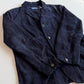 Polo Ralph Lauren (L) Navy Blue Goat Suede Leather Field Chore Sports Coat