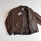 NWT Private White VC (3 / S) Brown Moleskin Cotton Blend Bomber Jacket