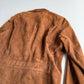 Polo Ralph Lauren (XL) Half-Norfolk Suede Leather Tawny Brown Sport Coat
