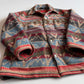 VNTG Polo Ralph Lauren (M) Wool Blanket Southwest Beacon Button Jacket