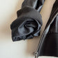 rag & bone (L) Glove Soft Lamb Leather Hooded Black Jacket