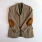 VNTG RRL Ralph Lauren (M) Olive Wool tweed Double Cape Sports Coat