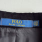 Polo Ralph Lauren (40R) Black Velvet Velour 100% Cotton Sport Coat