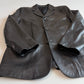 Ermenegildo Zegna (54/XL) Glove-Soft Leather Black Sports Coat