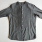 RRL Ralph Lauren (L) Pleated Bib Tuxedo Collar French Cuff Chambray Shirt