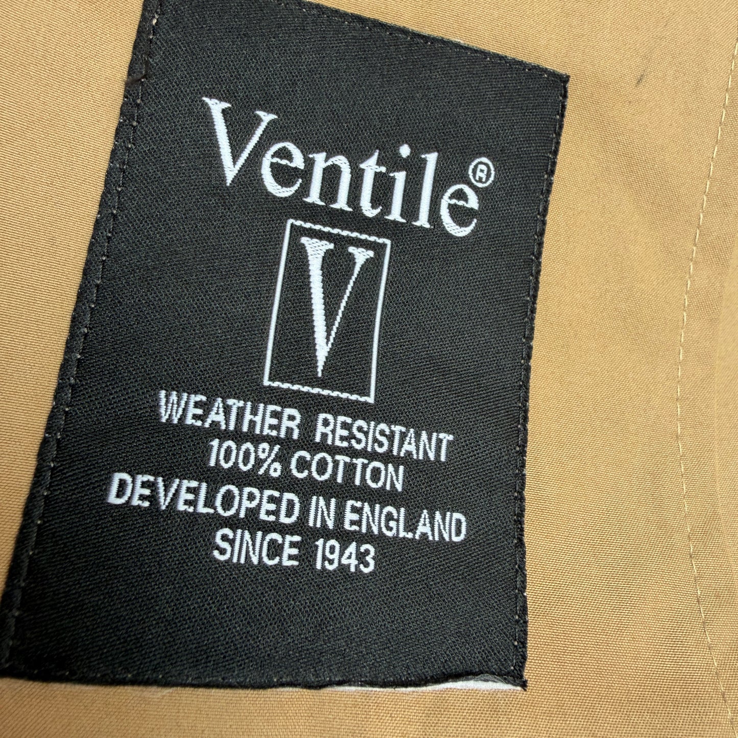 Private White VC (6 /XL) Jack's Mac Ventile Cotton Khaki Rain Coat