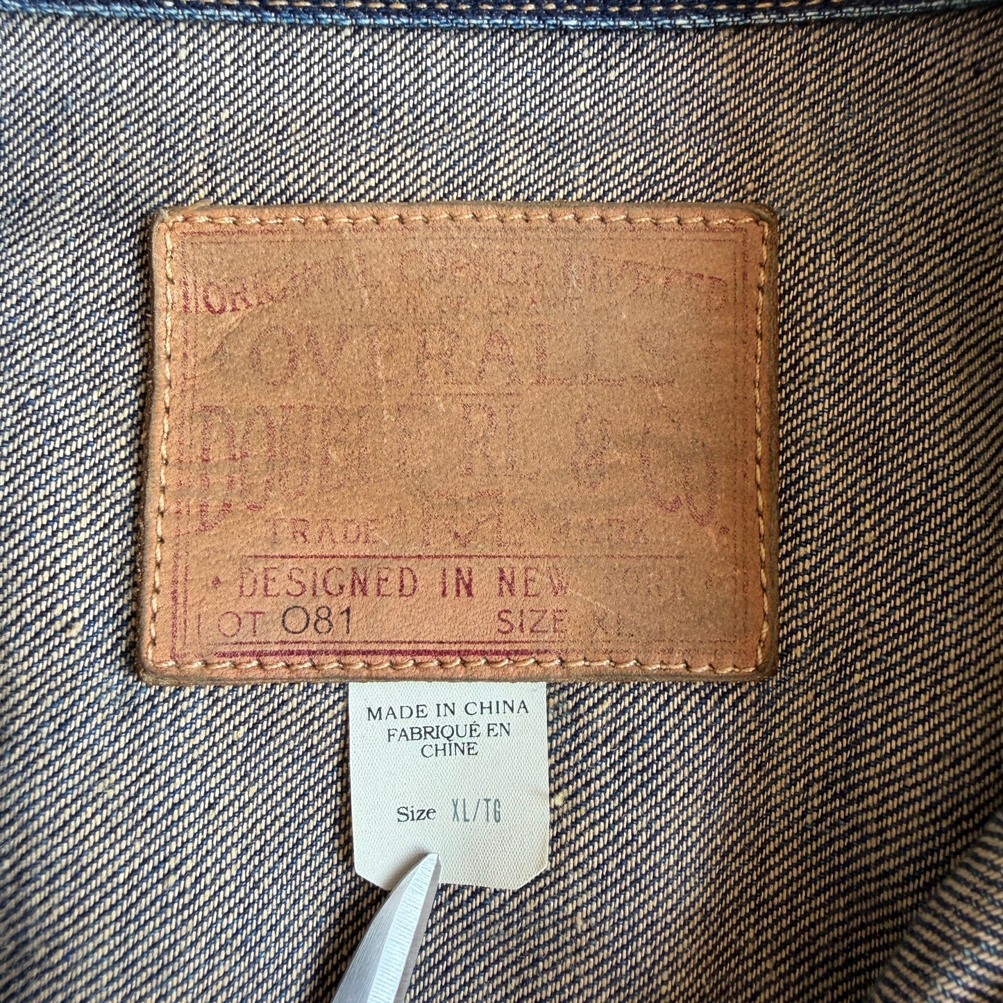 RRL Ralph Lauren (XL) Type II Faded Indigo Denim Trucker Jacket