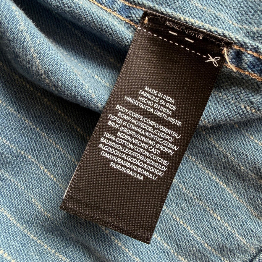 MINT! RRL Ralph Lauren (M) Engineer Dot Stifel Indigo Twill Cotton Jacket