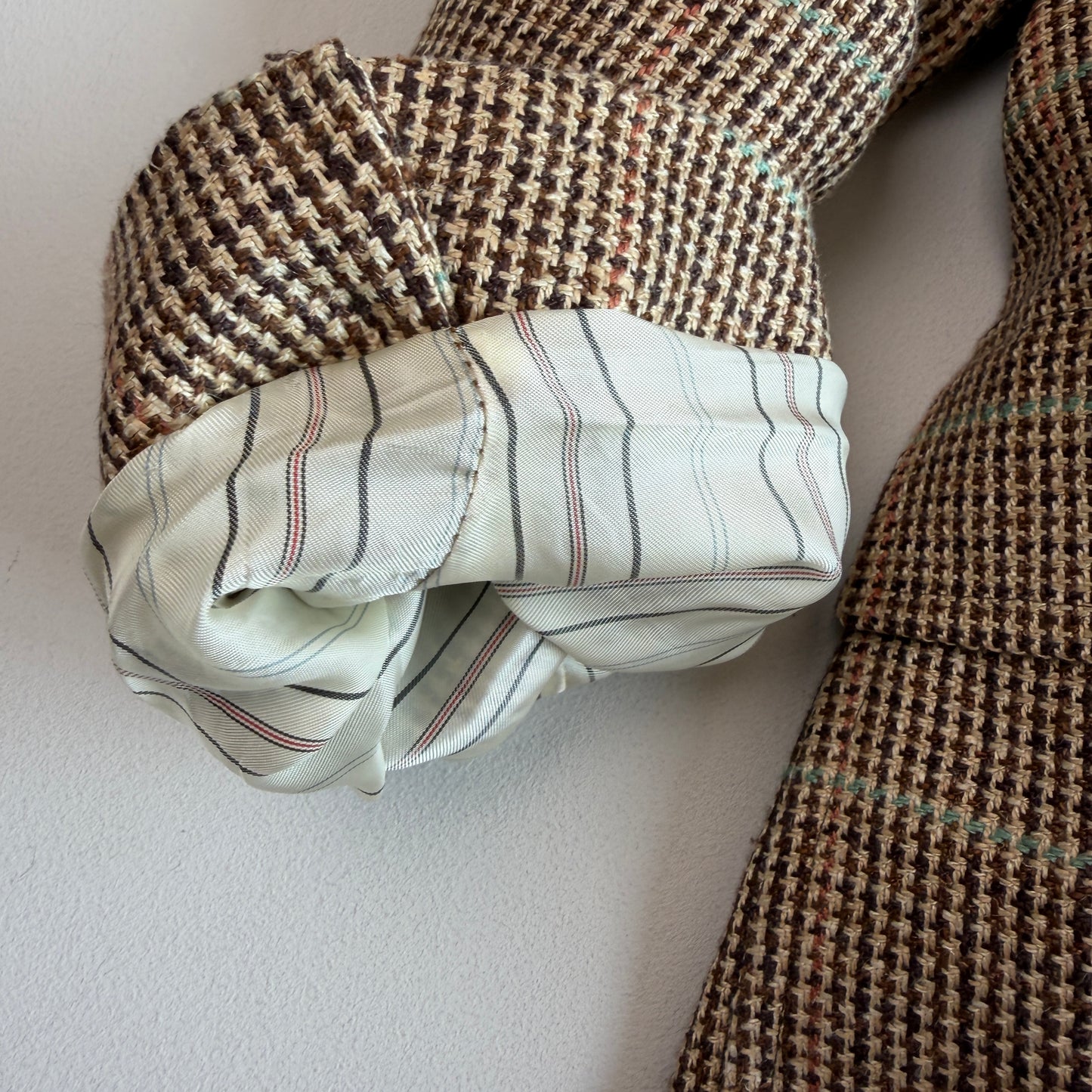 Polo Ralph Lauren (44L) Linen/Silk Overcheck Soft Tailored Sport Coat
