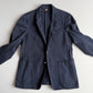 Burberry (52IT) Cotton Blend Lightly Structured Blue Sports Jacket