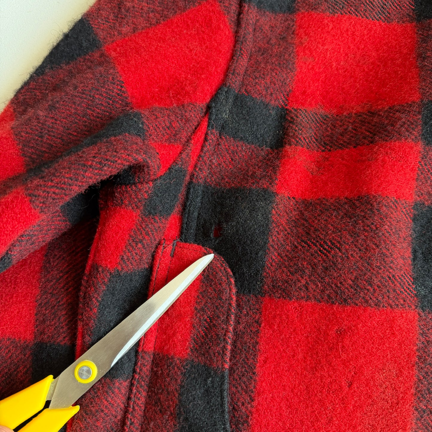VNTG Filson (40R / M) Buffalo Plaid Wool Mackinaw Cruiser Jacket
