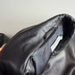 Giorgio Armani (42 /44) Black Glove Soft Lambskin Leather Coat