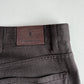 Ermenegildo Zegna (35/34x33 Slim) 100% Oxblood Brown Casual Wool Pants