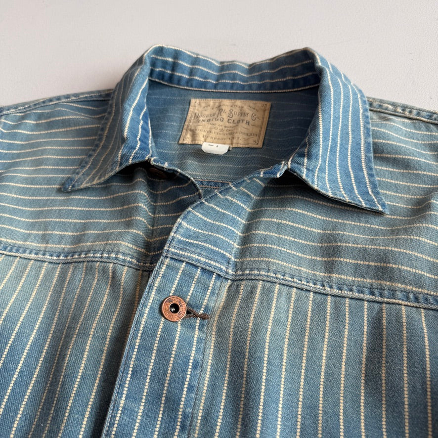 MINT! RRL Ralph Lauren (M) Engineer Dot Stifel Indigo Twill Cotton Jacket
