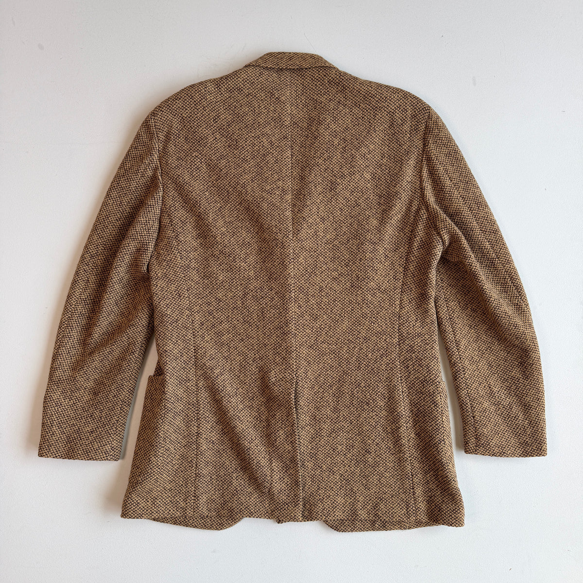 Polo Ralph Lauren (44L) Birdseye Tweed Wool 3-Button Brown Sport Coat