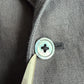 Polo Ralph Lauren (46 /46L) Half-Norfolk 100% Linen Slate Blue Sport Coat