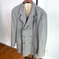 Brunello Cucinelli (50) Sport-Coat Style Brushed Wool Cashmere Zip Peacoat