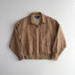 VNTG Polo Ralph Lauren (L) 100% Linen Houndstooth Button Bomber-Style Jacket