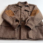 VNTG Polo Ralph Lauren (XL) Norfolk Wool Tweed Belted Melange Jacket Coat