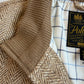 Polo Ralph Lauren (XL) Linen/Silk/Wool Tweed Beige Bomber-Style Jacket