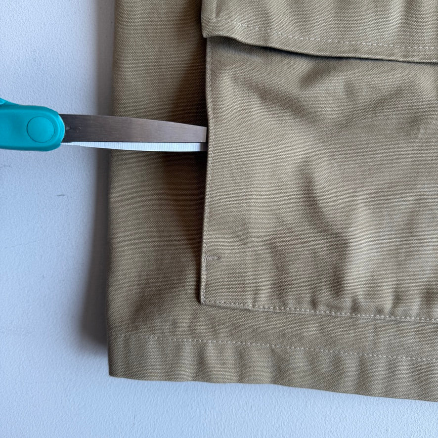 Private White VC / Drake's Collab (6 / XL) Khaki Cotton Workwear Jacket