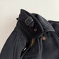 Burberry (50IT) 100% Wool Fleece Collar Double Breast Belted Trench Coat