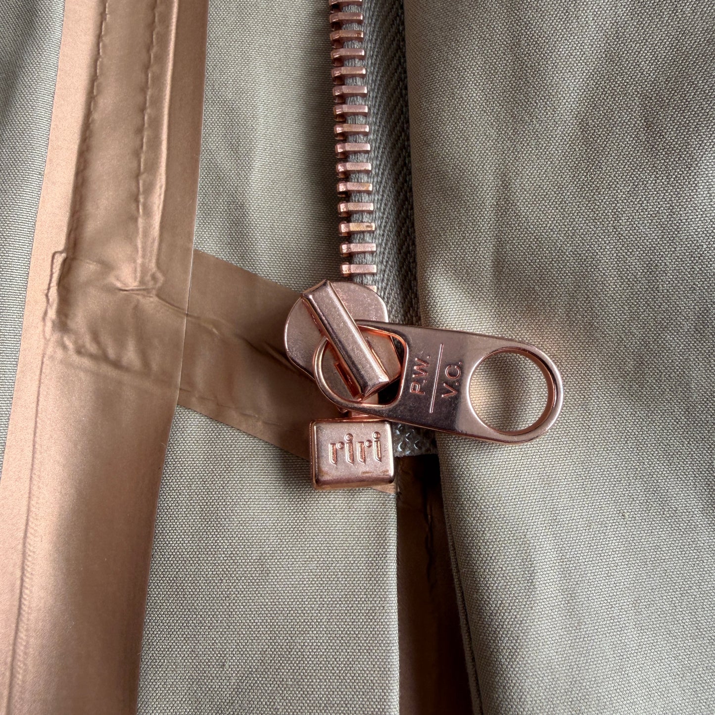 Private White VC (6 /XL) Jack's Mac Ventile Cotton Khaki Rain Coat