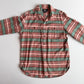 RRL Ralph Lauren (M) Brushed Cotton Plaid Earth Tone Button Front Shirt