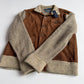 NWT Polo Ralph Lauren (M) Suede Alpaca/Wool Button Sweater