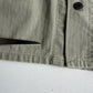 Polo Ralph Lauren (XL) WWII Military Herringbone Sage Cotton Fatigue Jacket