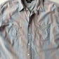 RRL Ralph Lauren (XL) Selvedge Chambray Cotton Striped Heritage Shirt