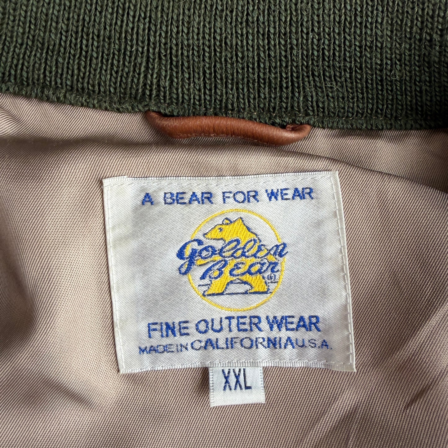 Golden Bear (2XL) Harris Tweed Wool Raglan Western Yoke Jacket