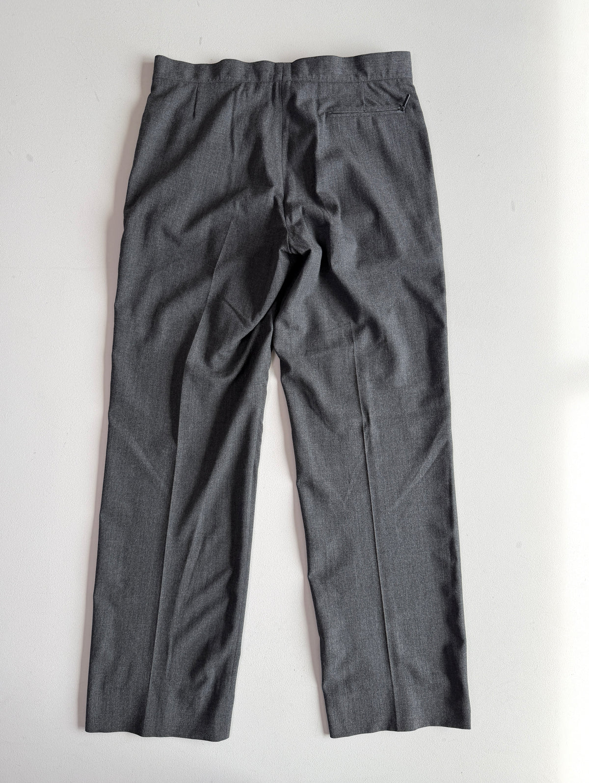 Giorgio Amrani (35x34) Borgo 21 Wool Blend Belted Gray Trouser Pants