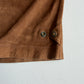 Polo Ralph Lauren (32x30) Suede Leather Cargo Motorcycle Tawny Brown Pants