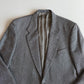 Valentino Uomo (44L) Wool Silk Herringbone Unvented Two Button Sport Coat