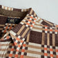 RRL Ralph Lauren (M) Cody Jacquard Cotton Brown/Orange Heritage Work Shirt (Copy)