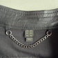 Belstaff (42 / 52IT) Nappa Lamb Leather Raceway Motorcycle Black Jacket