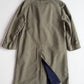 Paul Stuart (40R) Sage 100% Wool Twill Lined Balmacaan Car Coat