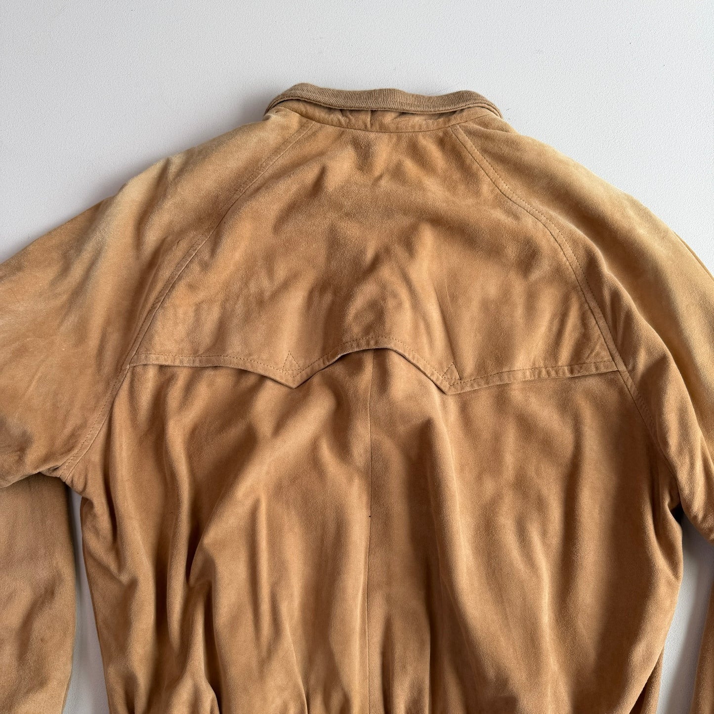 VNTG Polo Ralph Lauren (M) Western Glove Soft Suede Leather Jacket