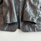 Polo Ralph Lauren (2XL) Black Leather Half-Norfolk Sport Field Coat