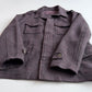 Boglioli (54IT / XL) 100% Cashmere Glen Plaid Maroon Field Jacket
