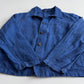 Burberry (48R / S) Indigo Blue 100% Linen Button Chore Overshirt Coat