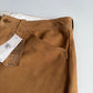 NWT RRL Ralph Lauren (36x30) Sheep Suede Leather Western Tawny Brown Pants