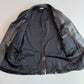 Ermenegildo Zegna (54/XL) Glove-Soft Leather Black Sports Coat