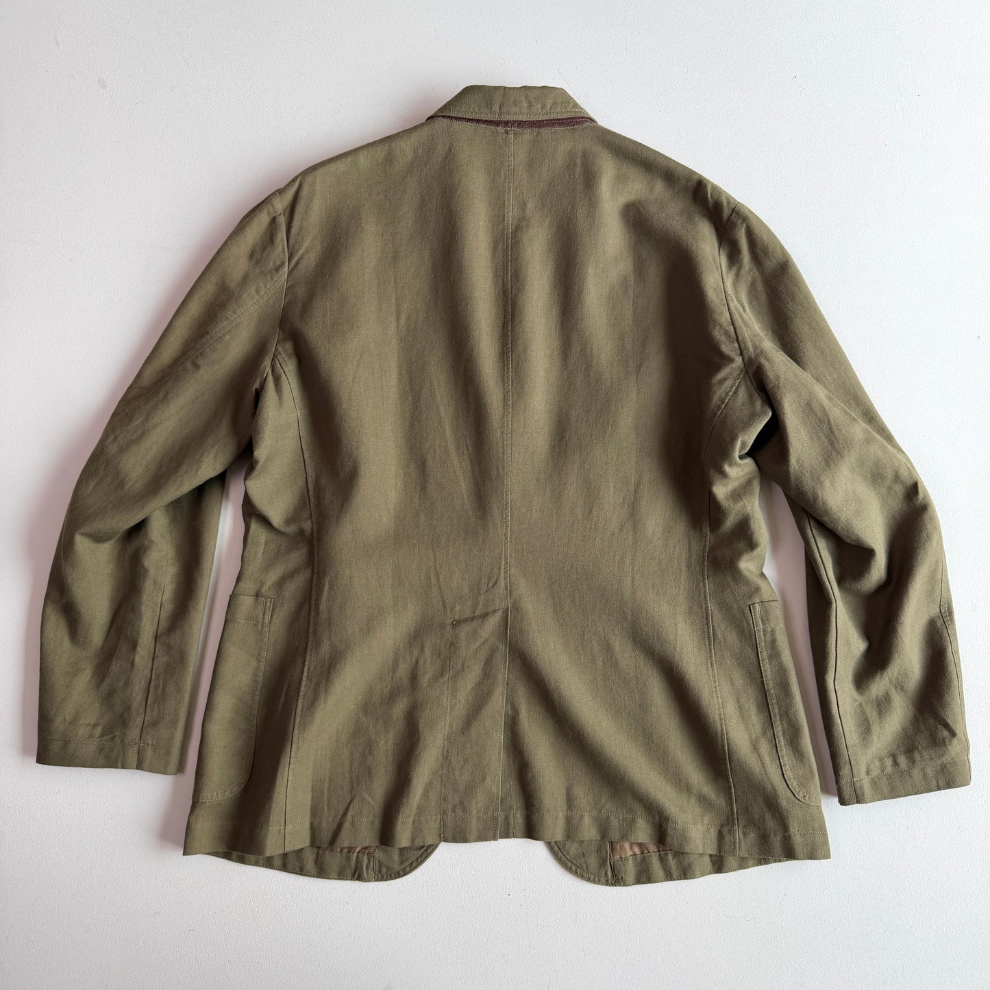 NWOT RRL Ralph Lauren (XL) Cotton/Linen/Wool Half-Lined Unstructured Sports Coat