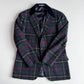 Polo Ralph Lauren (44L) Tartan Velvet Collar Moon Woven Tweed Wool Sport Coat