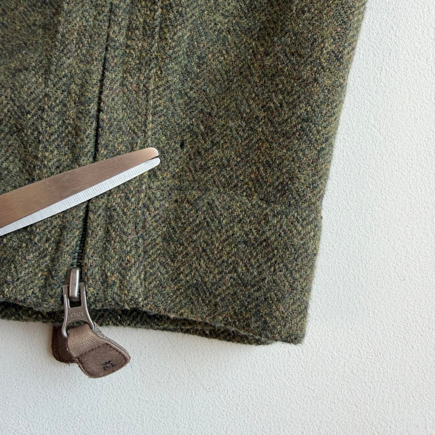 Polo Ralph Lauren (32x30) 100% Wool Tweed Military Green Cargo Pants