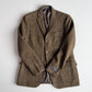 NWT Polo Ralph Lauren (44L) Half-Canvas Tweed Burgundy Check Sport Coat