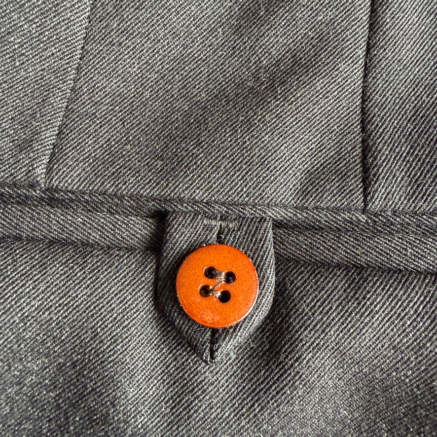 Phineas Cole (34x30) Continuous Crease Slim Wool Twill Pants