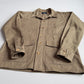 Drake's London (M) Olive/Khaki Twill Cotton Iridescent Over Shirt